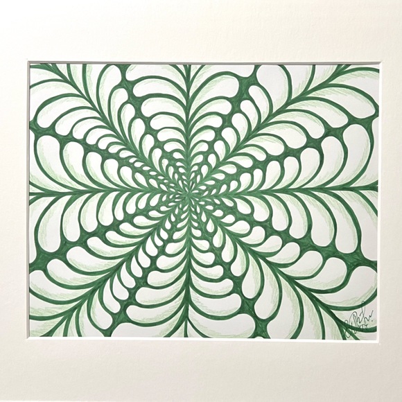 NEW ORIGINAL SIGNED ARTWORK INK DRAWING ON PAPER - Picture 9 of 12